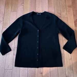 RAGE Cardigan Sweater Black XL